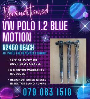 Vw Polo 1.2 Blue Motion Injectors For Sale With Warranty Included