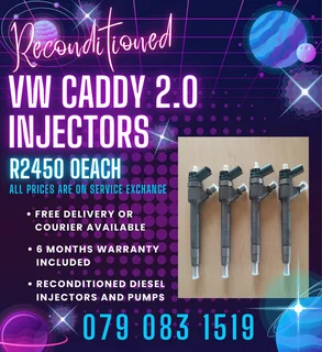 Vw Caddy 2.0 Injectors For Sale With Warranty Included