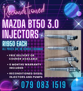 Mazda Bt50 3.0 Injectors For Sale With Warranty