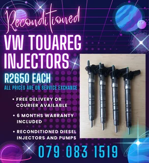 Vw Touareg Injectors For Sale With Warranty Included