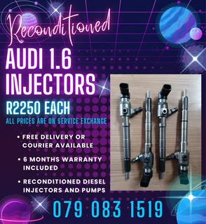 Audi 1.6 Injectors For Sale With Warranty Included
