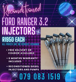 Ford Ranger 3.2 Injectors For Sale With Warranty Included