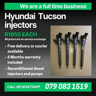 Hyundai Tucson Injectors For Sale With Warranty Included