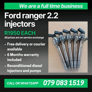 Ford Ranger 3.2 Injectors For Sale With Warranty Included