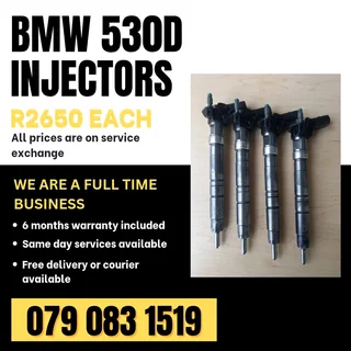 Bmw 530d Injectors For Sale With Warranty