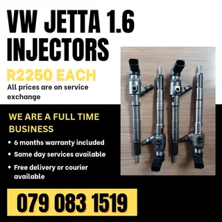 Vw Jetta 1.6 Injectors For Sale With Warranty Included