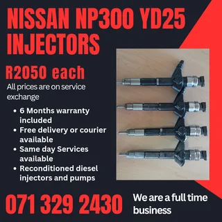 Nissan Np300 Yd25 Injectors For Sale With Warranty