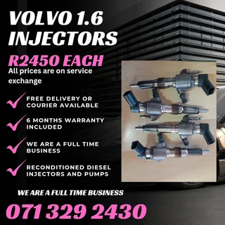 Volvo 1.6 Injectors For Sale With Warranty Included