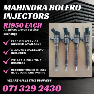 Mahindra Bolero 2.5 Injectors For Sale With Warranty Included