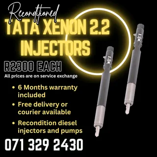 Tata Xenon 2.2 Injectors For Sale With Warranty
