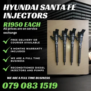 Hyundai Santa Fe Injectors For Sale With Warranty