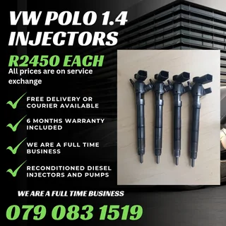 Vw Polo 1.4 Injectors For Sale With Warranty Included