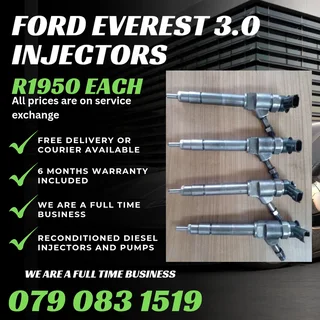 Ford Everest 3.0 Injectors For Sale With Warranty
