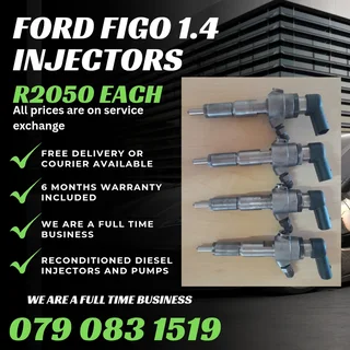 Ford Figo 1.4 Injectors For Sale With Warranty Included