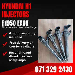 Hyundai H1 Injectors For Sale With Warranty Included