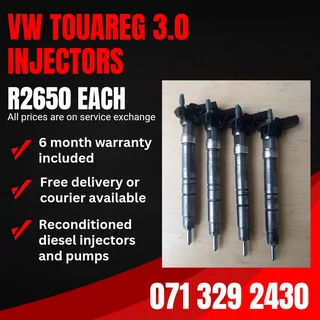 Vw Touareg 3.0 Injectors For Sale With Warranty
