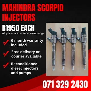 Mahindra Scorpio Injectors For Sale With Warranty Included