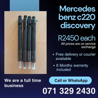 Mercedes Benz C220 Injectors For Sale With Warranty Included