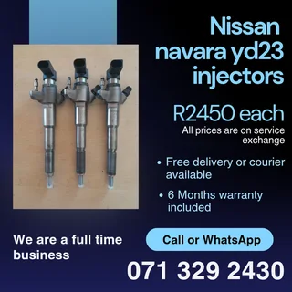 Nissan Navara Yd23 Injectors For Sale With Warranty Included