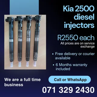 Kia 2500 Injectors For Sale With Warranty Included