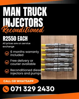 Man Truck Injectors For Sale With Warranty