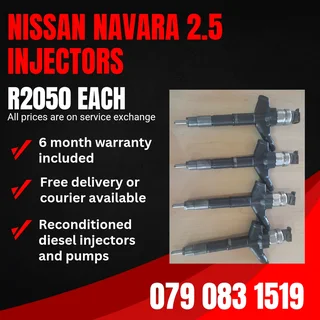 Nissan Navara Yd25 Injectors For Sale With Warranty