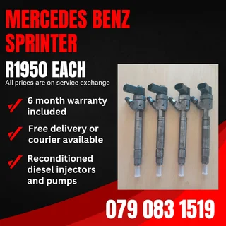 Mercedes Benz Sprinter Injectors For Sale With Warranty