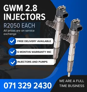 Gwm 2.8 Injectors For Sale With Warranty Included