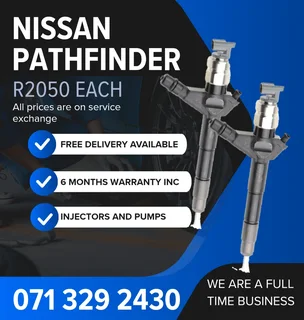 Nissan Pathfinder 2.5 Injectors For Sale With Warranty Included