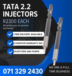 Tata 2.2 Injectors For Sale With Warranty