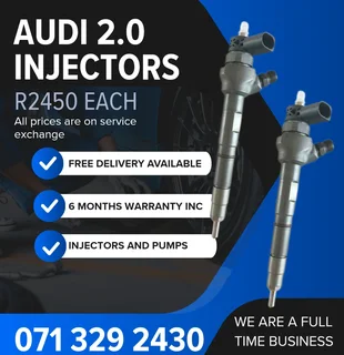 Audi 2.0 Injectors For Sale With Warranty