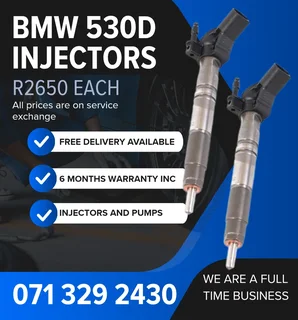 Bmw 530d Injectors For Sale With Warranty Included