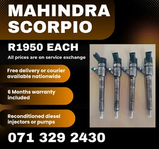 Mahindra Scorpio Injectors For Sale With Warranty