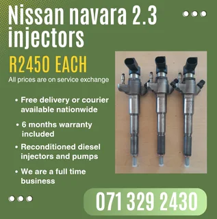 Nissan Navara 2.3 Injectors For Sale With Warranty