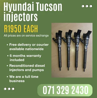 Hyundai Tucson Injectors For Sale With Warranty Included