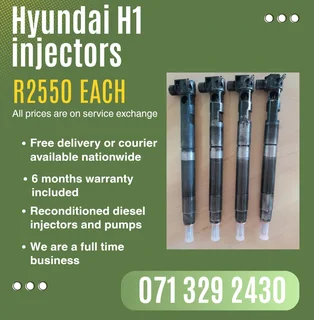 Hyundai H1 Injectors For Sale With Warranty Included In