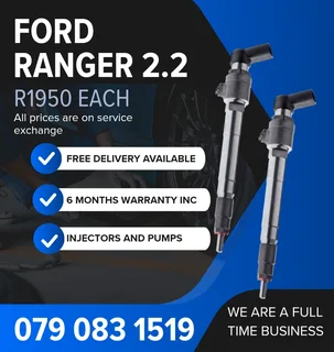 Ford Ranger 2.2 Injectors For Sale With Warranty Included