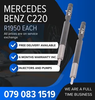 Mercedes Benz C220 Injectors For Sale With Warranty Included