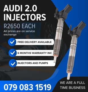 Audi 2.0 Injectors For Sale With Warranty Included