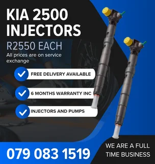 Kia 2500 Injectors For Sale With Warranty Included