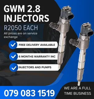 Gwm 2.8 P Series Injectors For Sale With Warranty Included