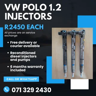 Vw Polo 1.2 Injectors For Sale With Warranty