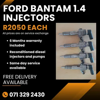 Ford Bantam 1.4 Injectors For Sale With Warranty