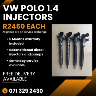 Vw Polo 1.4 Injectors For Sale With Warranty