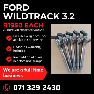 Ford Wildtrack 3.2 Injectors For Sale With Warranty