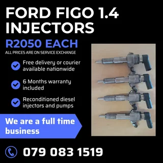 Ford Figo 1.4 Injectors For Sale With Warranty