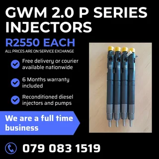 Gwm 2.0 P Series Injectors For Sale With Warranty