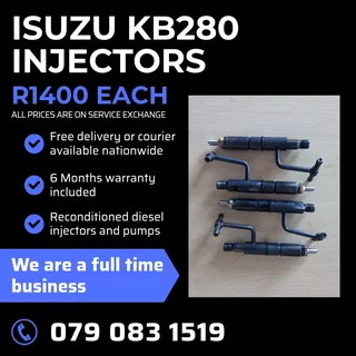 Isuzu Kb280 Injectors For Sale With Warranty Included