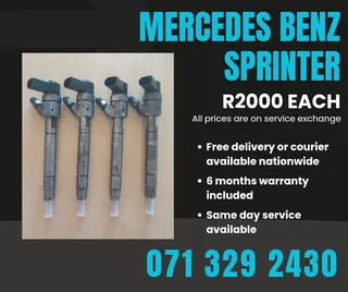 Mercedes Benz Sprinter Injectors For Sale With Warranty Included
