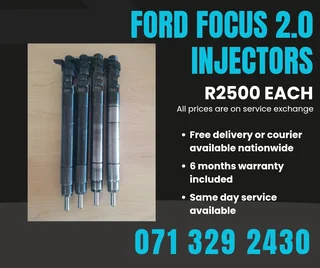 Ford Focus 2.0 Injectors For Sale With Warranty Included